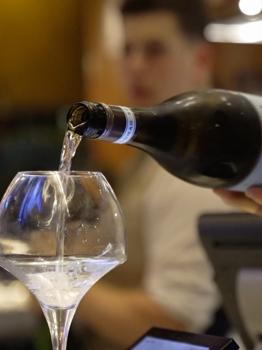Wine poured for guests at Tech Data's partner event, Sofitel Sydney