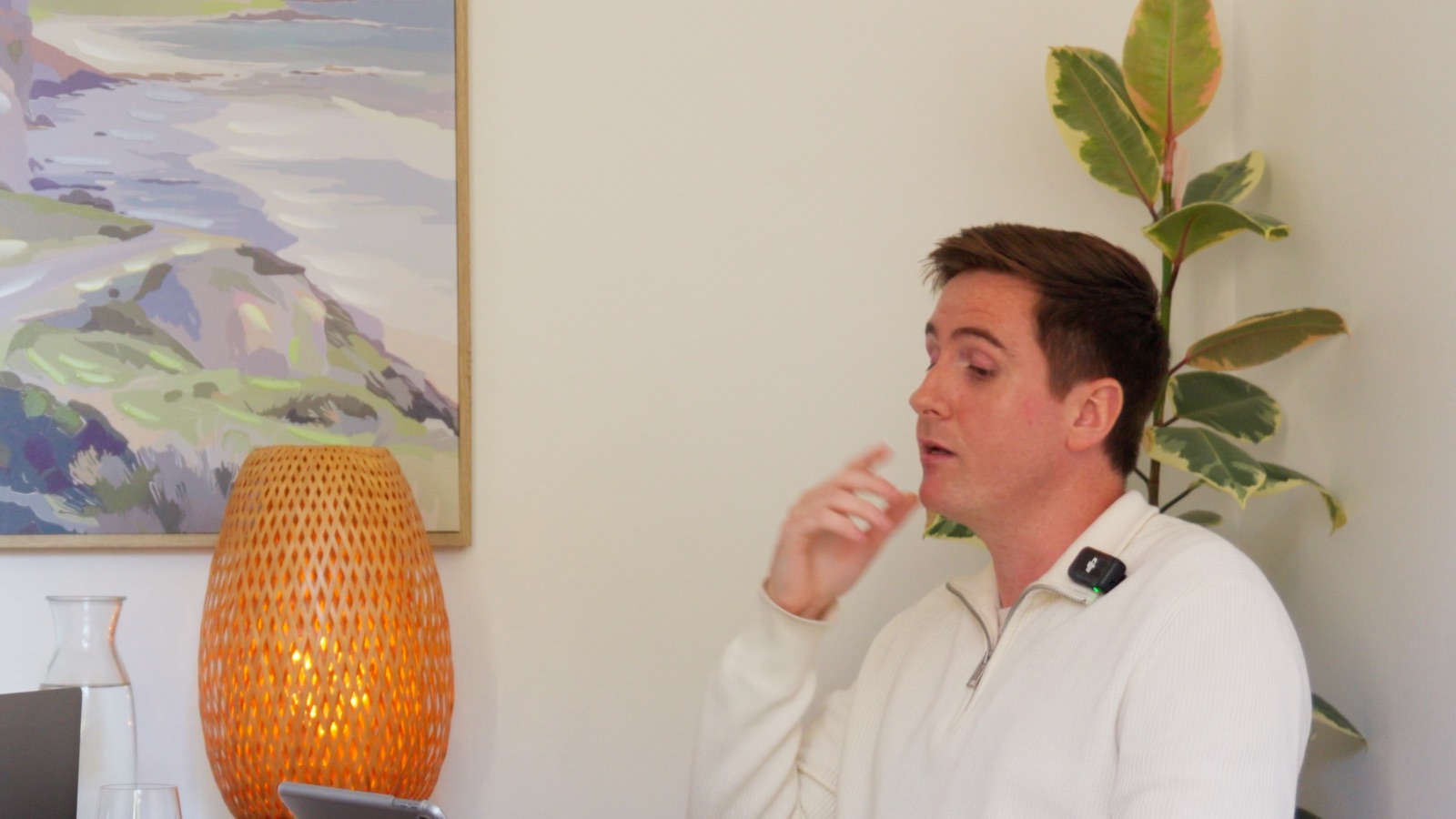 Ryan Butler speaking on the Human Business podcast for Nearo Marketing
